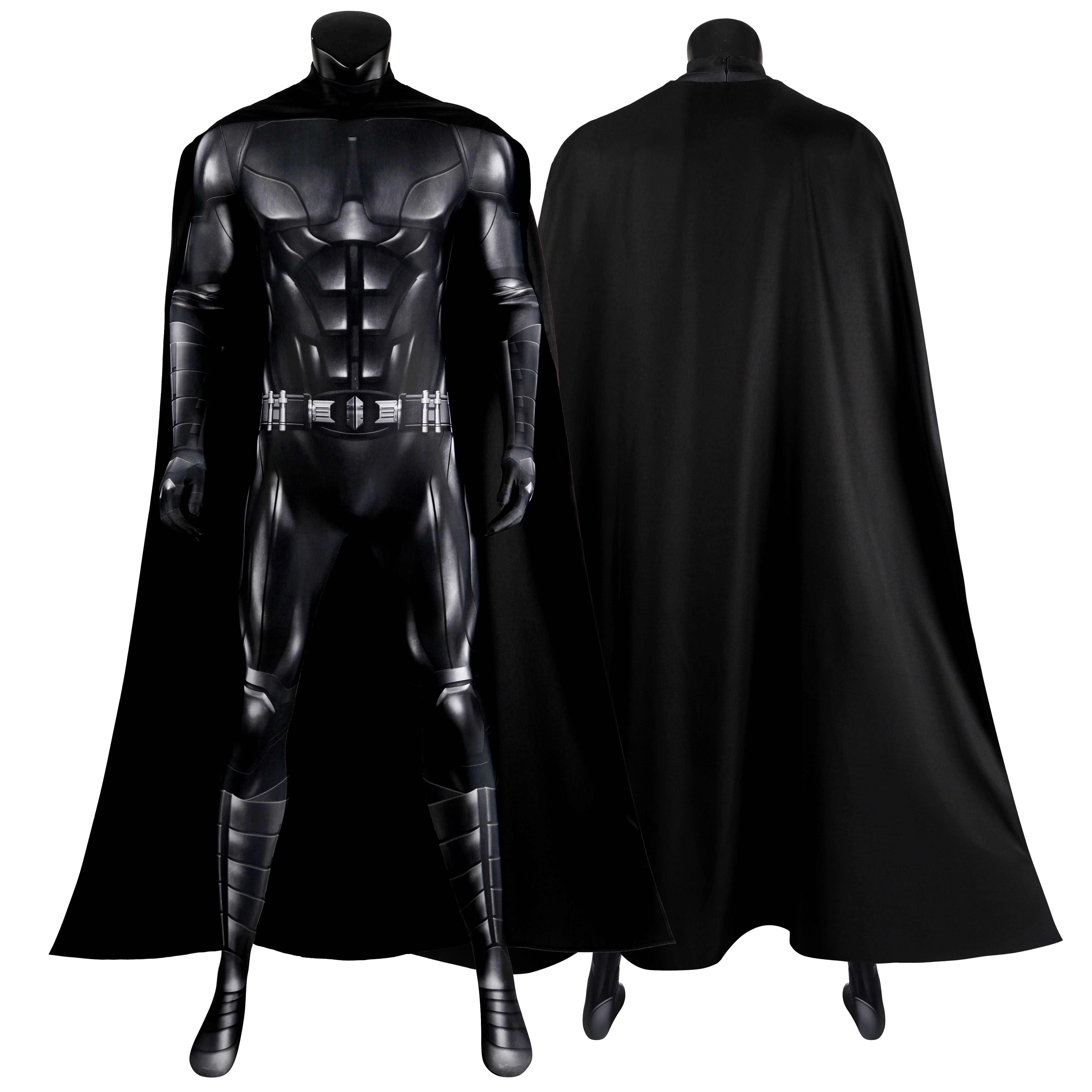 The Flash Batman Bruce Wayne Michael Keaton Male Jumpsuit Cosplay Costumes