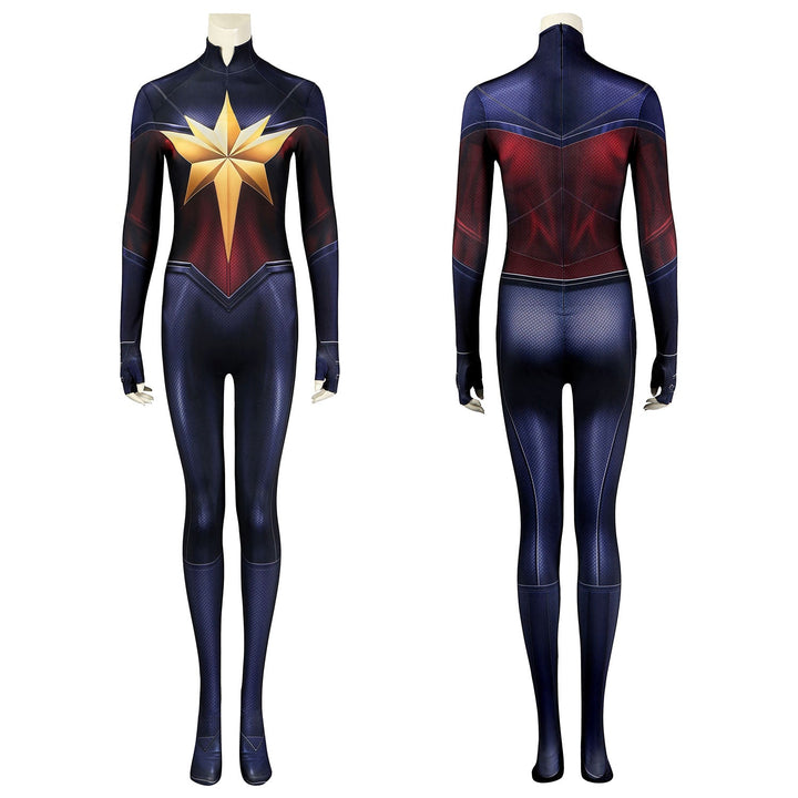 The Marvels Captain Marvel 2 Carol Danvers Jumpsuit Costumes