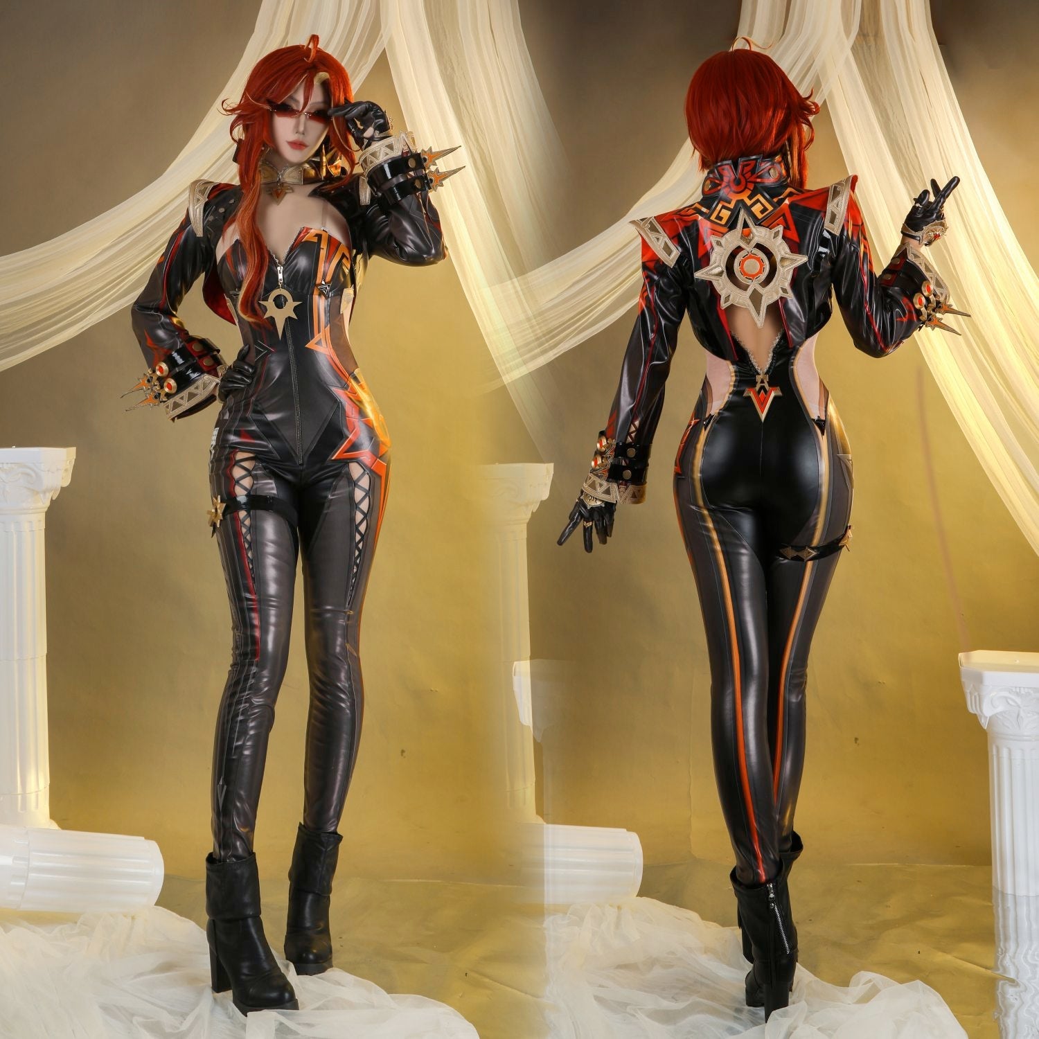 Game Genshin Impact Mavuika Top Level Cosplay Costumes