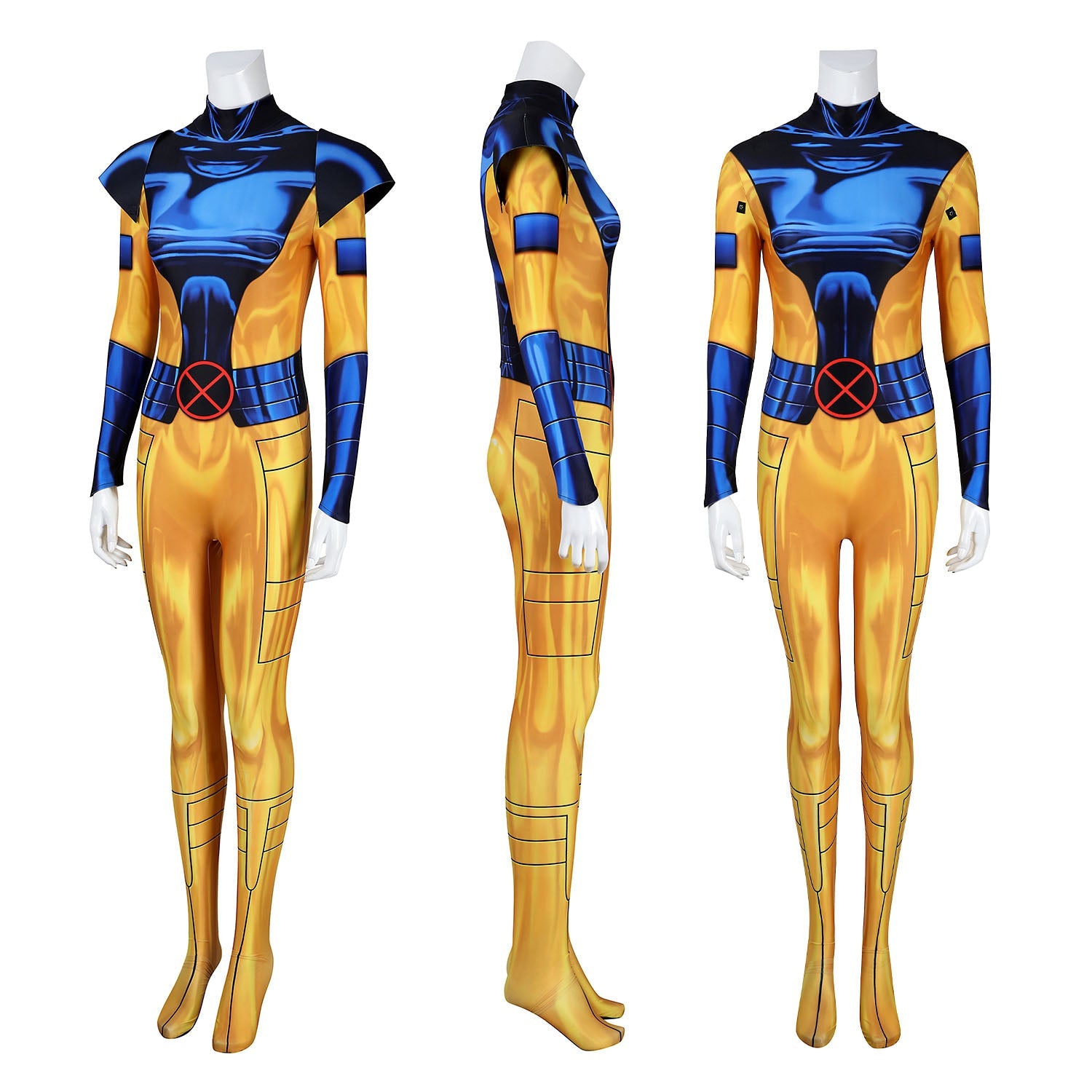 X-Men Phoenix Jean Grey Summers Jumpsuit Cosplay Costumes