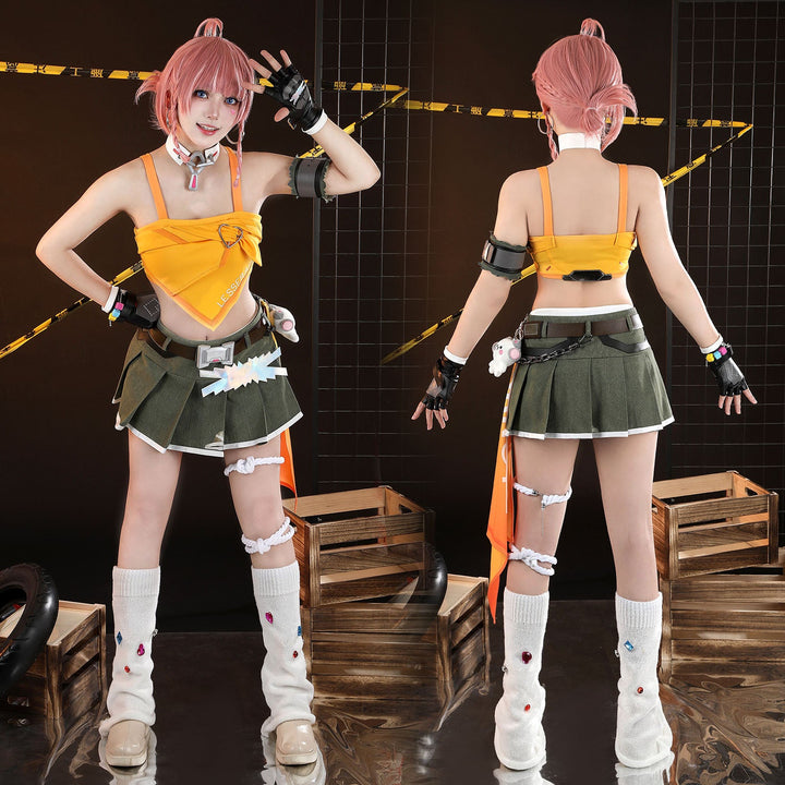 Overwatch 2 X LE SSERAFIM FEARLESS Mercy Cosplay Costumes