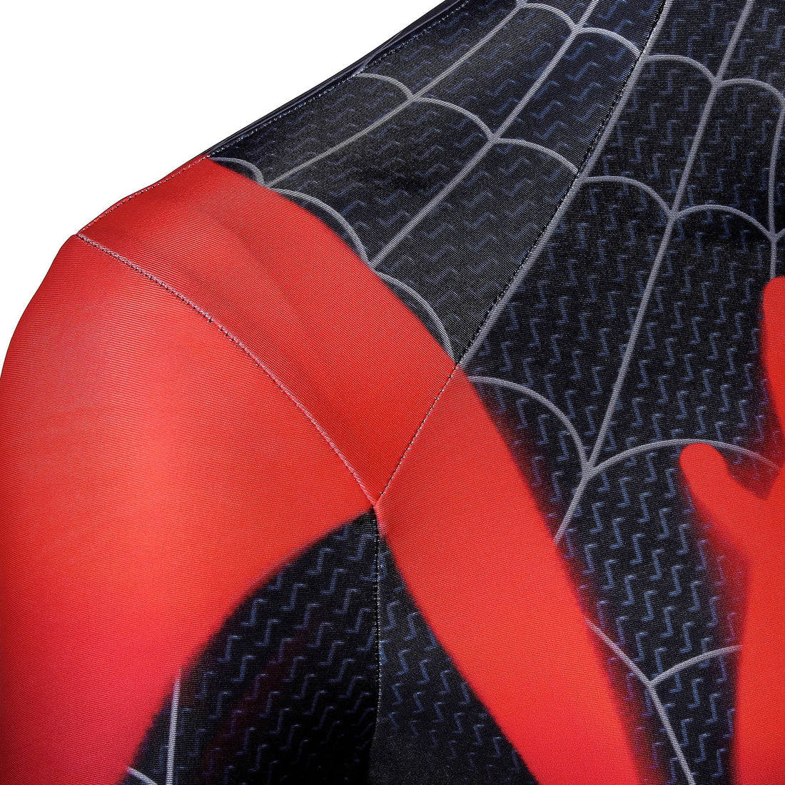Spider-Man Into the Spider-Verse Miles Morales Male Jumpsuit Costumes