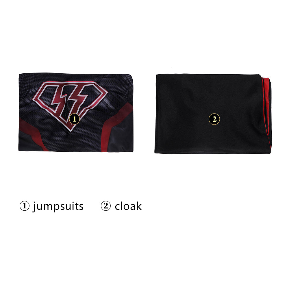 Overgirl Kara Zor-El Danvers Female Jumpsuit with Cloak Costumes