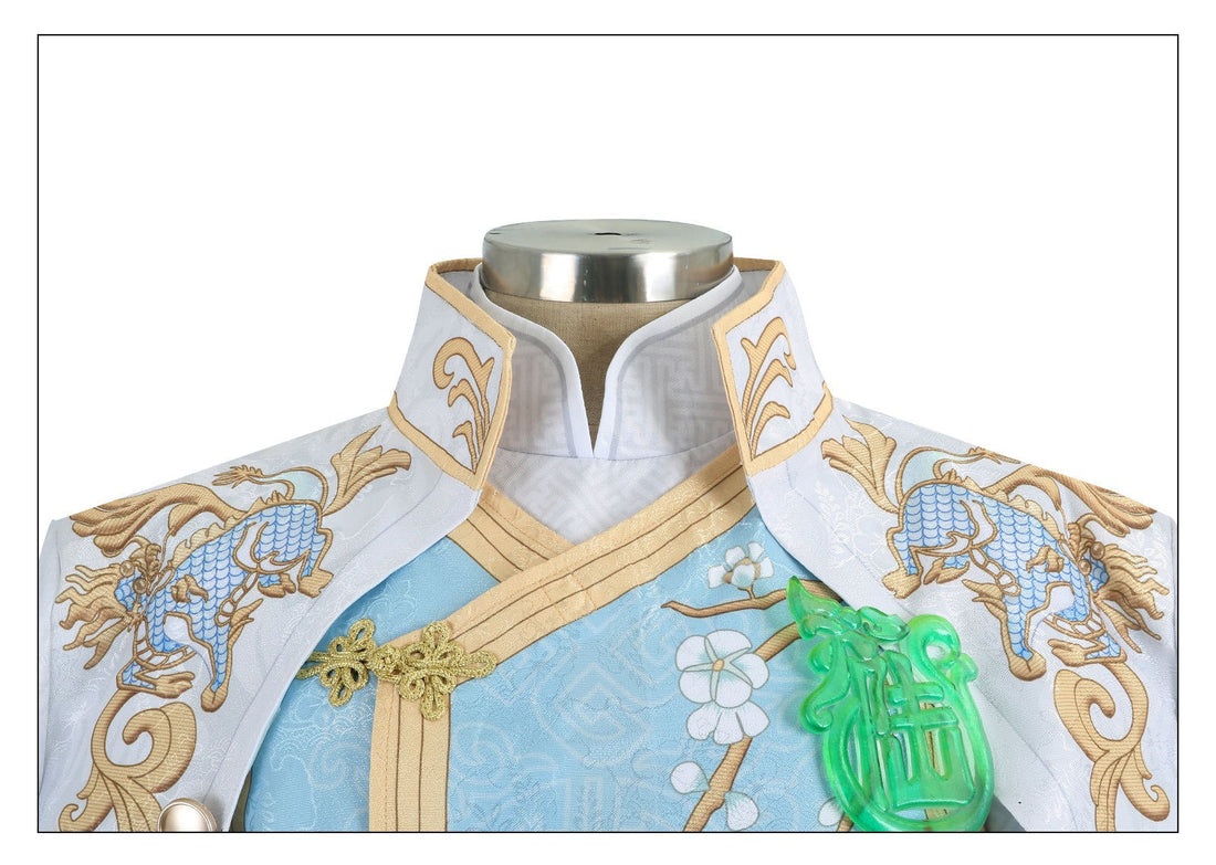 Identity V Under Truth Qilin Merchant Black White Wu Chang Cosplay Costumes