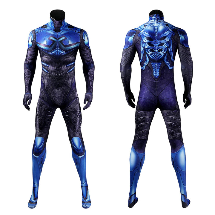 Blue Beetle Jaime Reyes Male Jumpsuit with Headgear Costumes