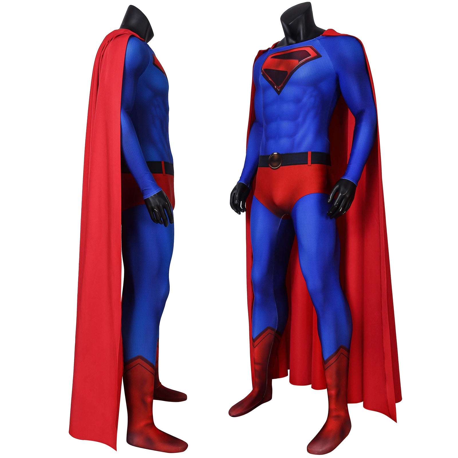 Crisis on Infinite Earths Superman Kal-El / Clark Kent Jumpsuit Costumes