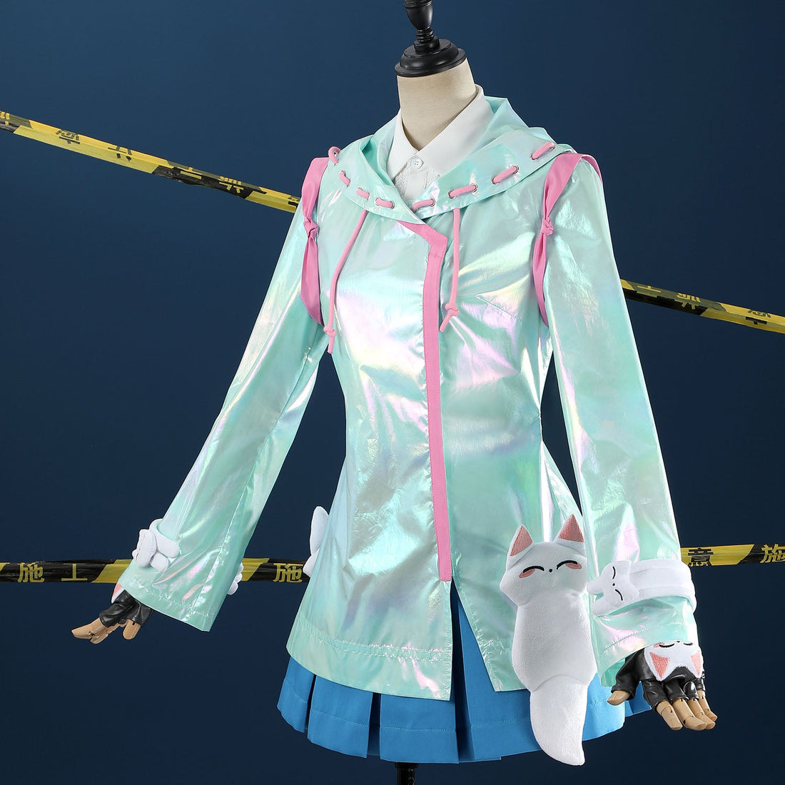Overwatch 2 Magical Girl Kiriko Raincoat Full Set Cosplay Costumes