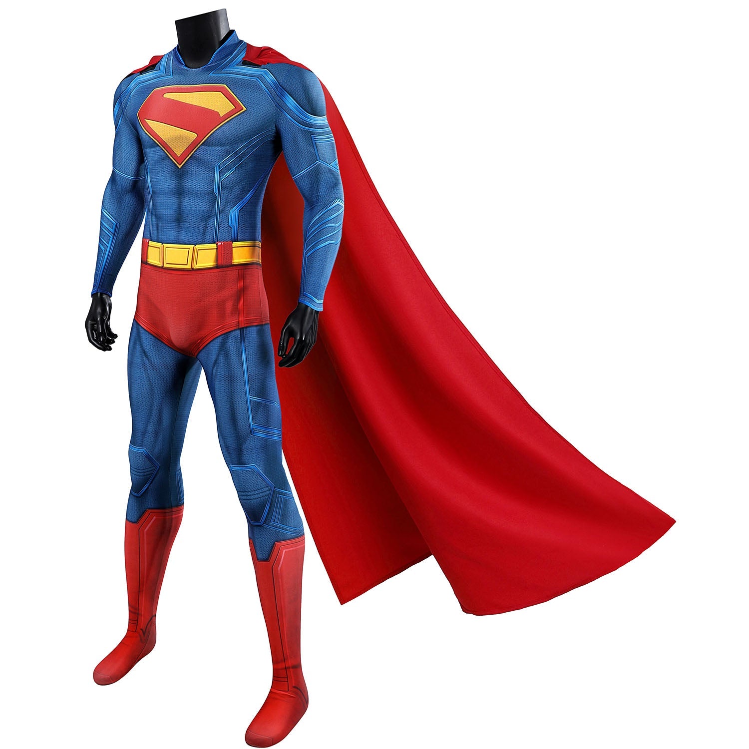 Superman Legacy Clark Kent Male Jumpsuit Cosplay Costumes