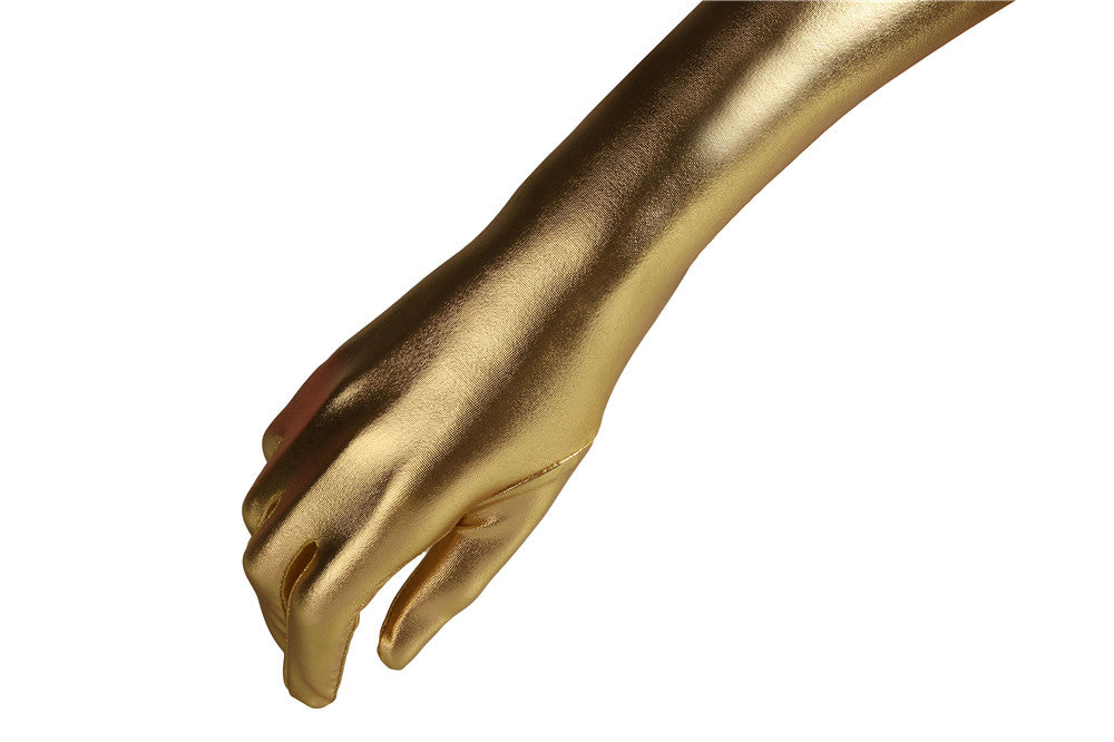 X-Men White Phoenix Jean Grey Gold and White Jumpsuit Cosplay Costumes