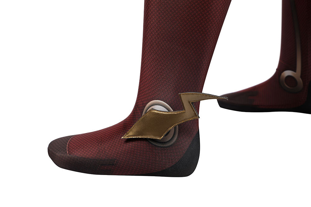 Injustice 2 The Flash Male Jumpsuit with Mask Cosplay Costumes