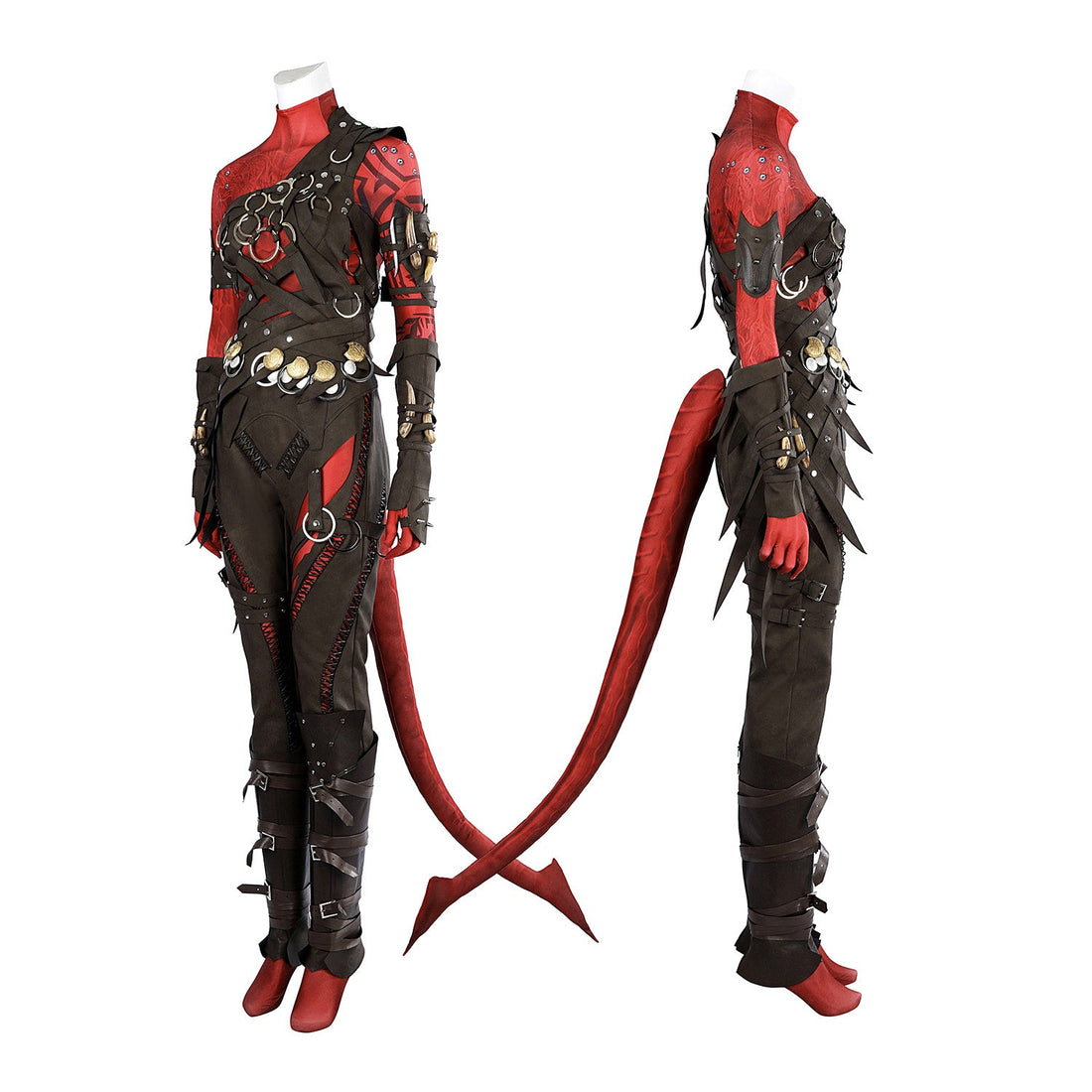 Baldur's Gate 3 Karlach Top Level Full Set Female Cosplay Costumes