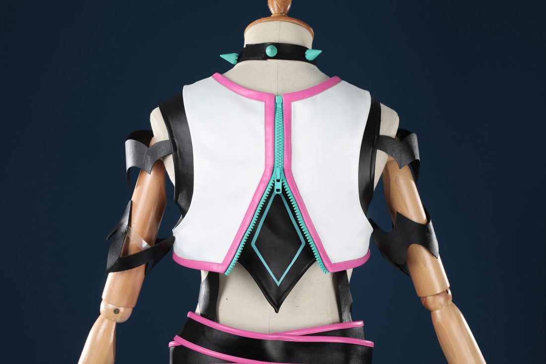 Overwatch 2 X Street Fighter 6 Juri Kiriko Cosplay Costumes