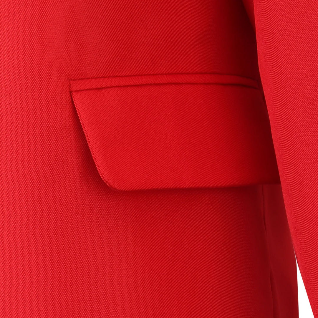 Beetle Juice Michael Keaton Red Suit Halloween Cosplay Costumes