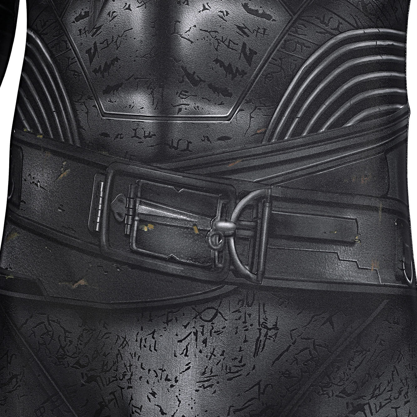 Comics Black Adam Male Jumpsuit with Hooded Cloak Costumes