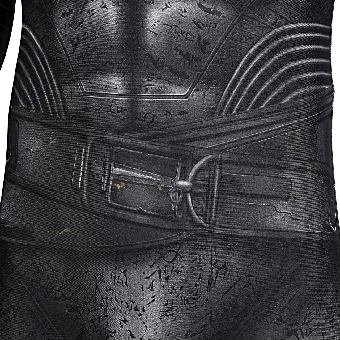 Comics Black Adam Male Jumpsuit with Hooded Cloak Costumes