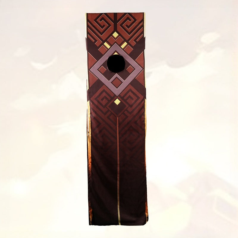 Game Genshin Impact Zhongli Pillar Funny Mascot Suit Costumes