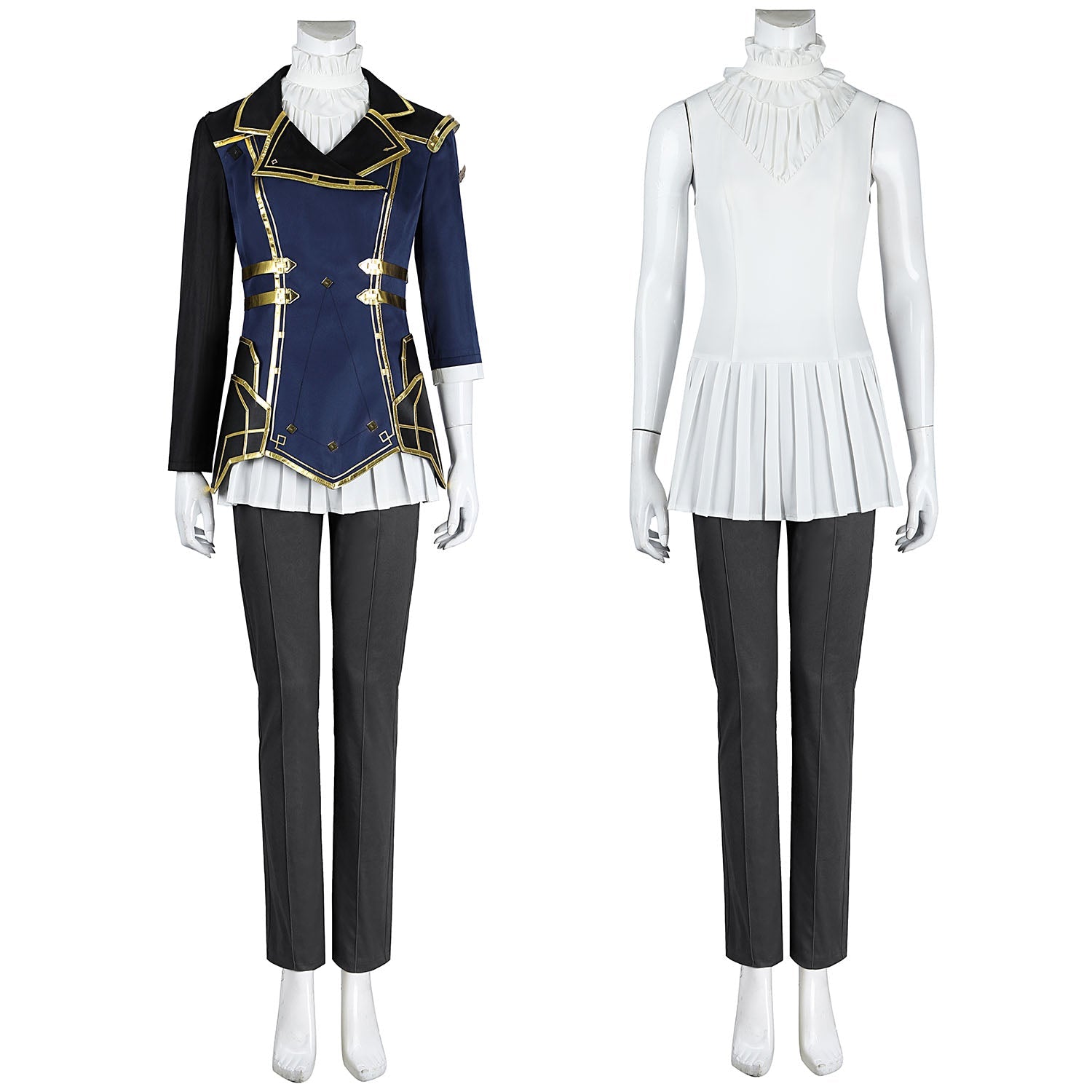 LOL Arcane 2 Caitlyn Kiramman Female Top Level Cosplay Costumes