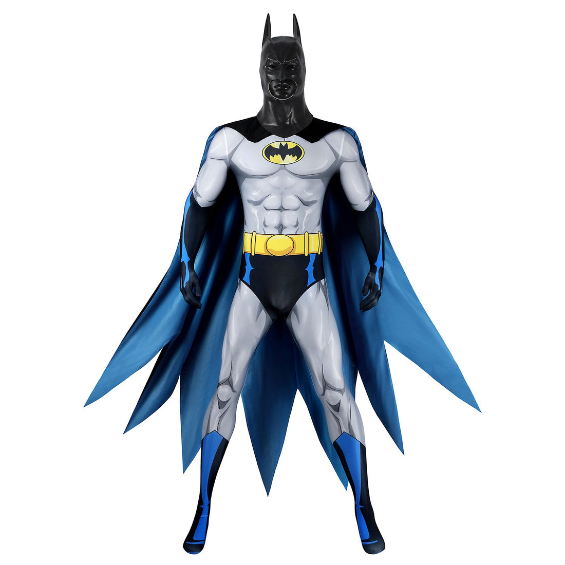 The Batman Bruce Wayne (TV Series) Male Jumpsuit Cosplay Costumes