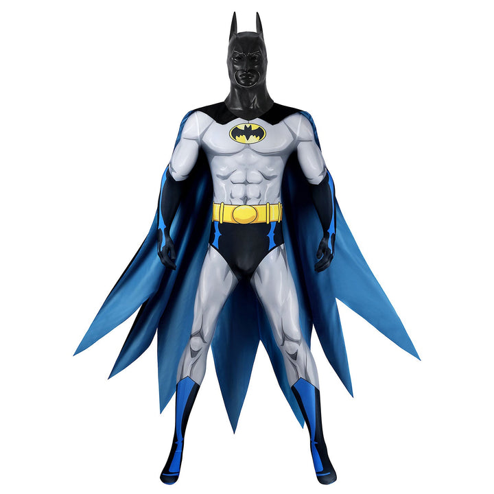 The Batman Bruce Wayne (TV Series) Male Jumpsuit Cosplay Costumes