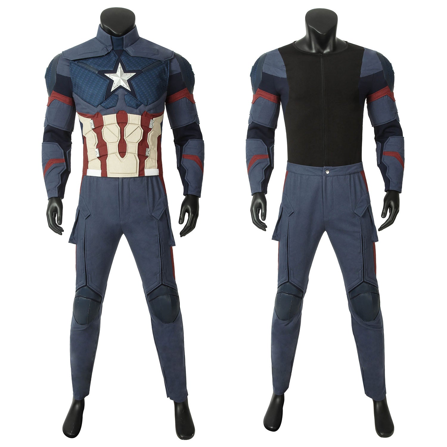 Avengers 4 Endgame Captain America Steve Rogers Top Cosplay Costumes