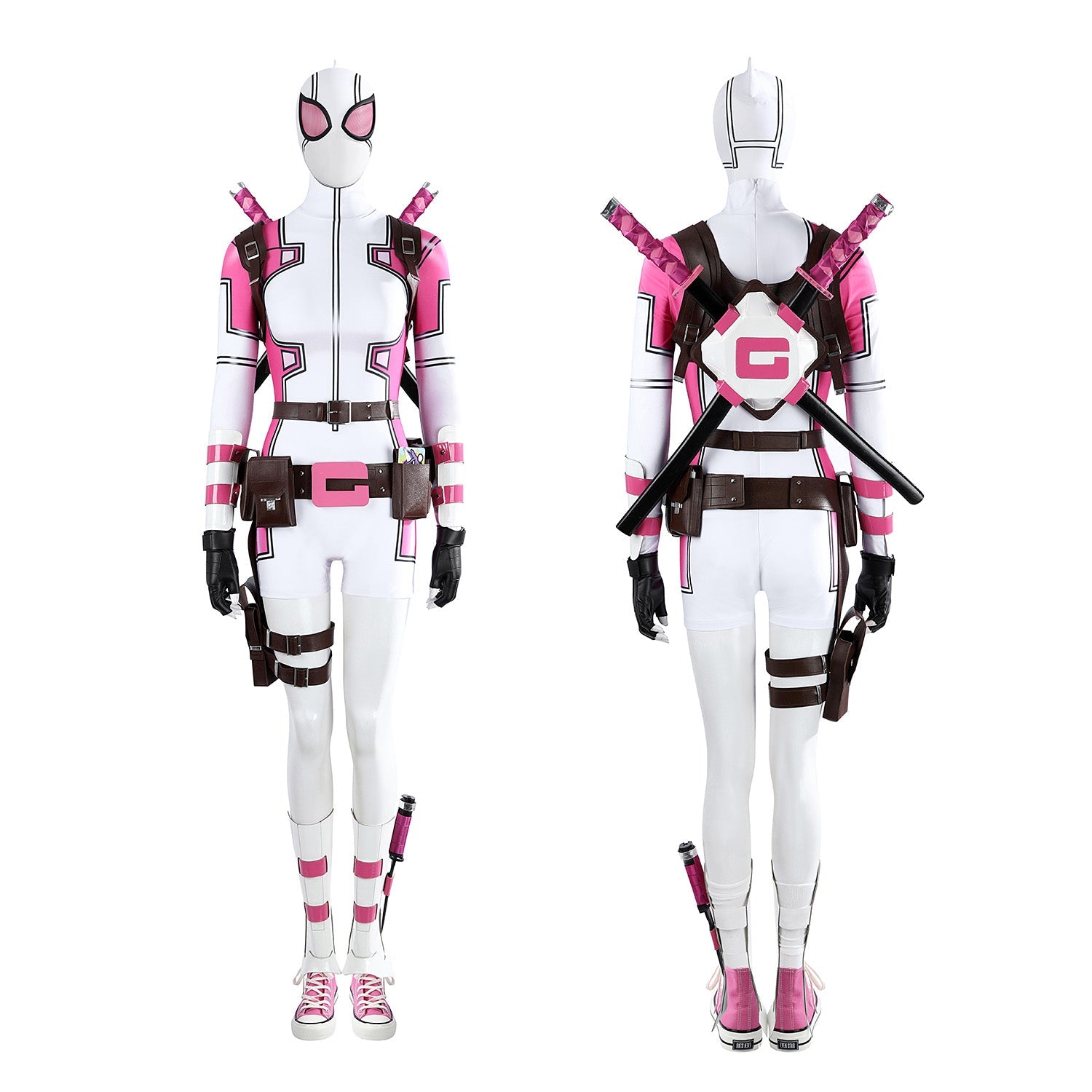 Fortnite Gwenpool Deadpool & Wolverine Female Suit Cosplay Costumes