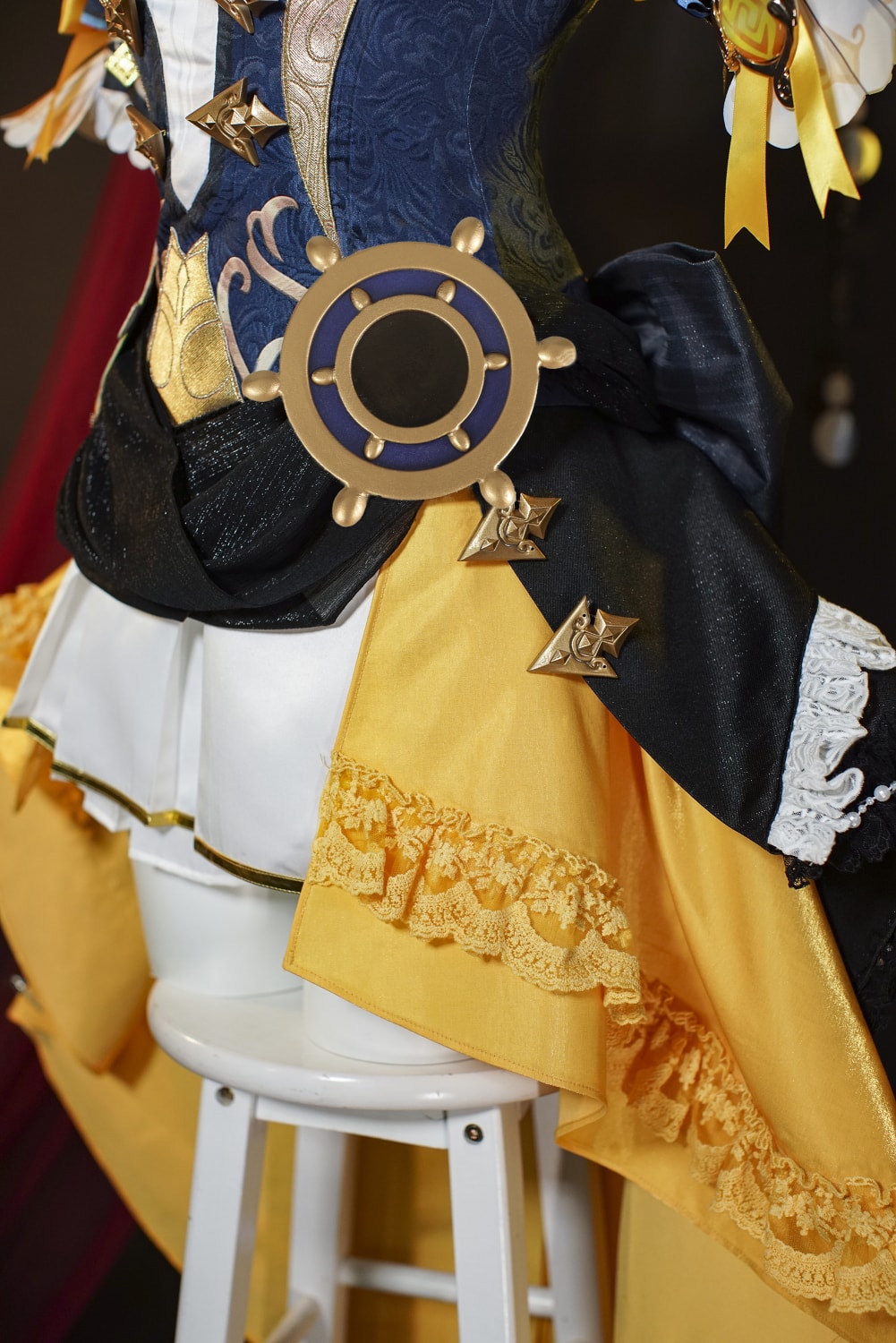 Game Genshin Impact Navia Full Set Top Level Cosplay Costumes