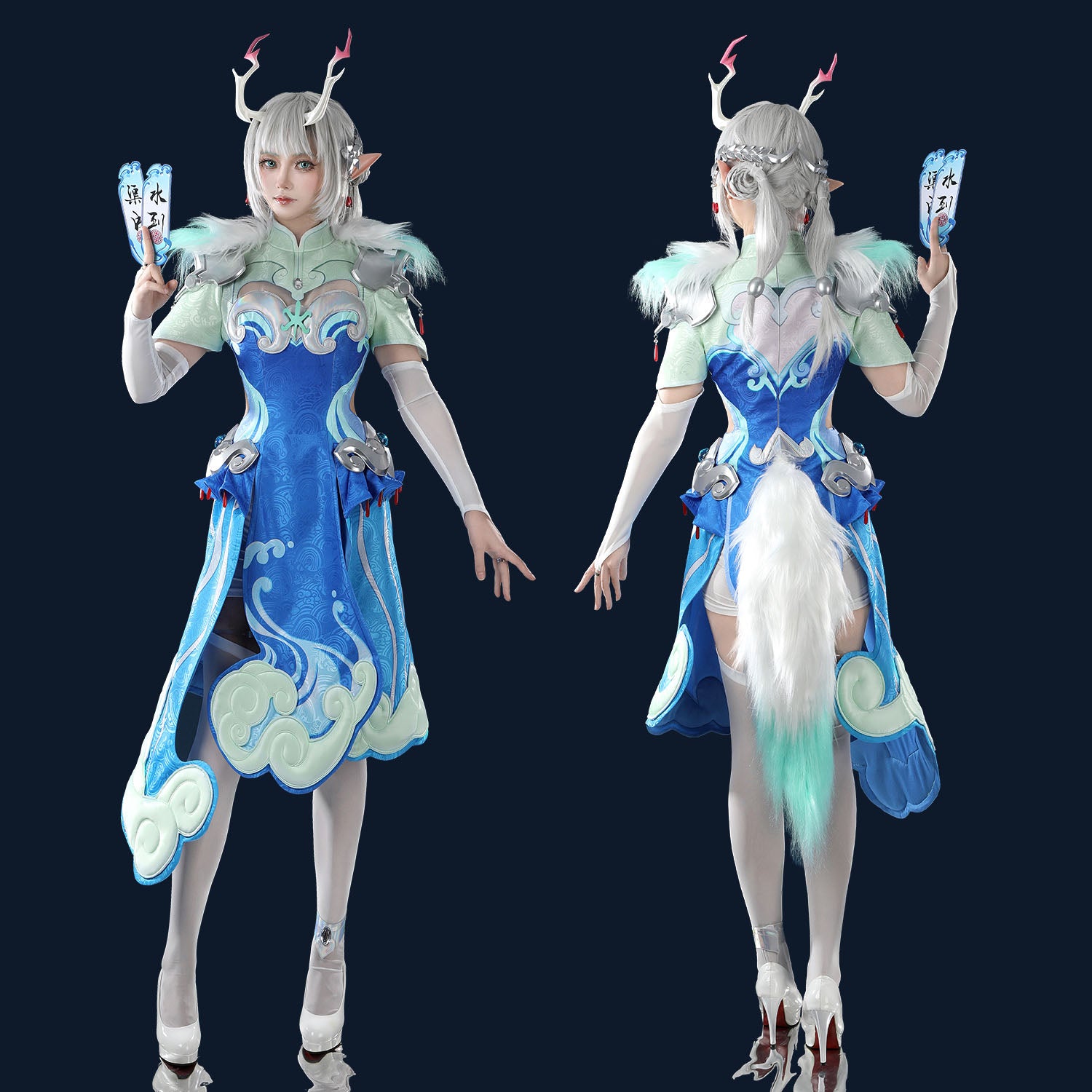 Overwatch 2 Kiriko Bai Ze Full Set Top Level Cosplay Costumes