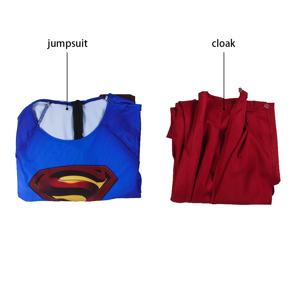 Superman Returns Superman Clark Kent Jumpsuit Cosplay Costumes
