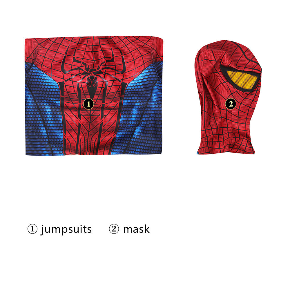 The Amazing Spider-Man Peter Parker Elastic Force Jumpsuit Costume