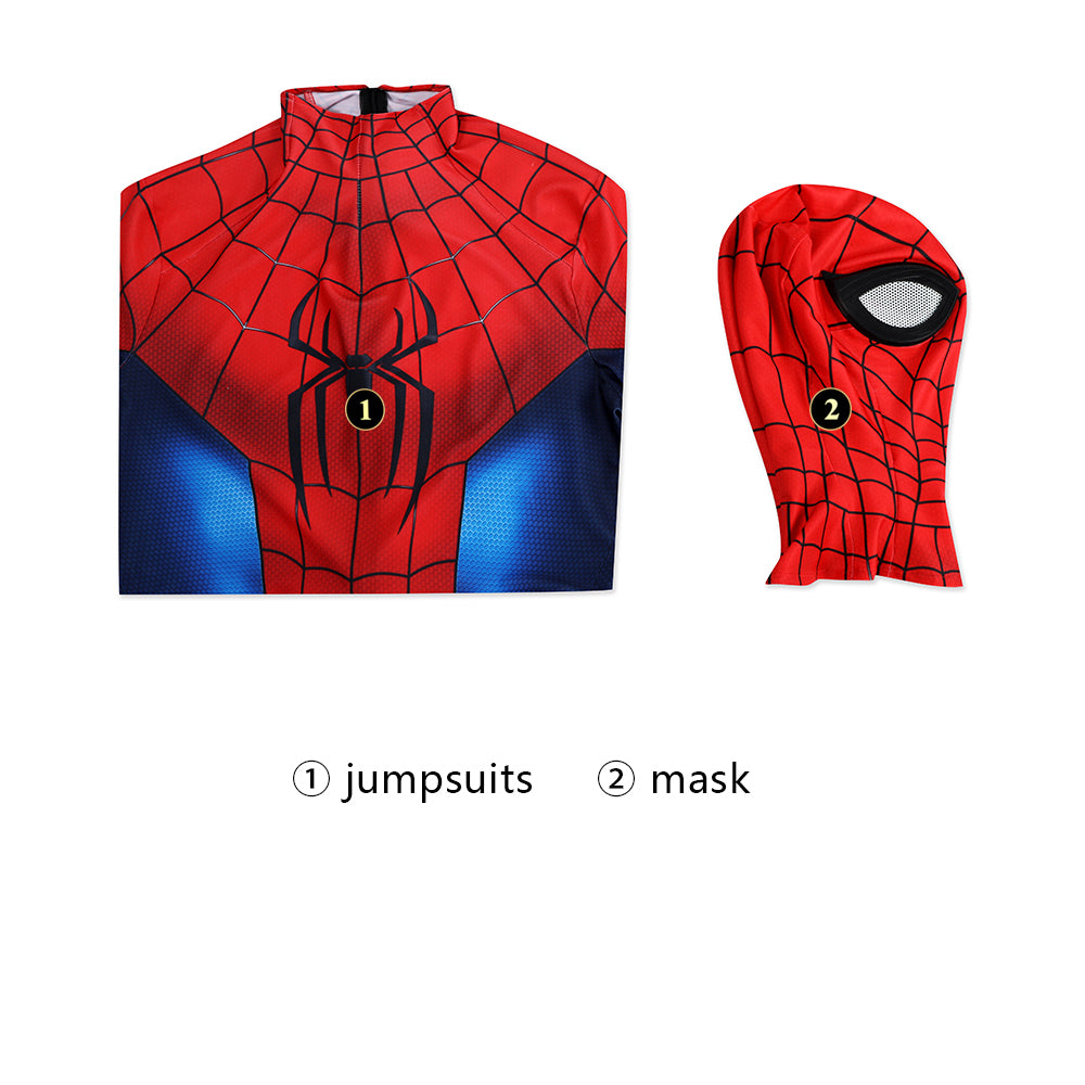 Spider-Man Brand New Day Peter Parker Jumpsuit Cosplay Costumes