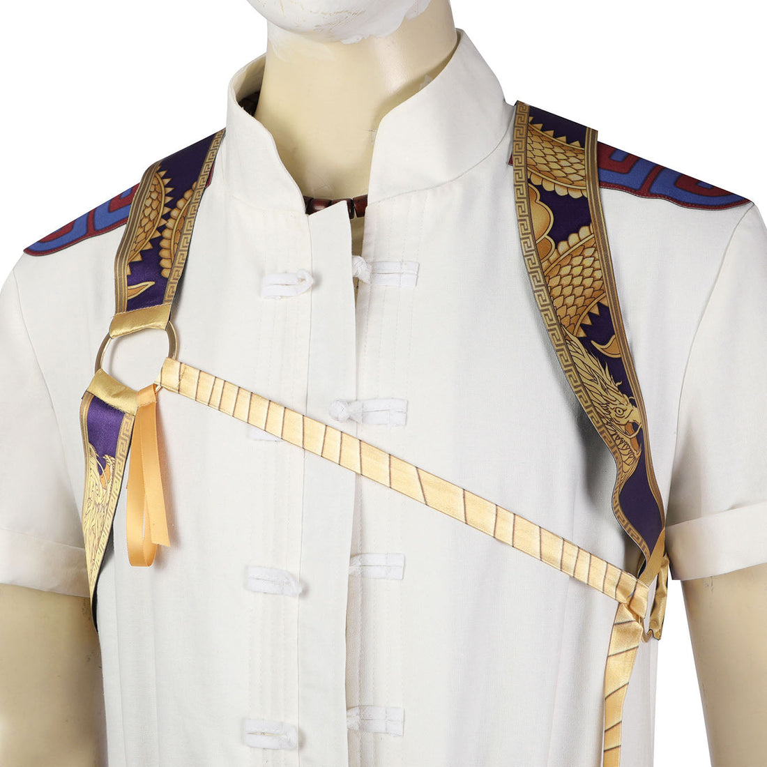 Mortal Kombat 1 MK1 Liu Kang Male Fullset Cosplay Costumes