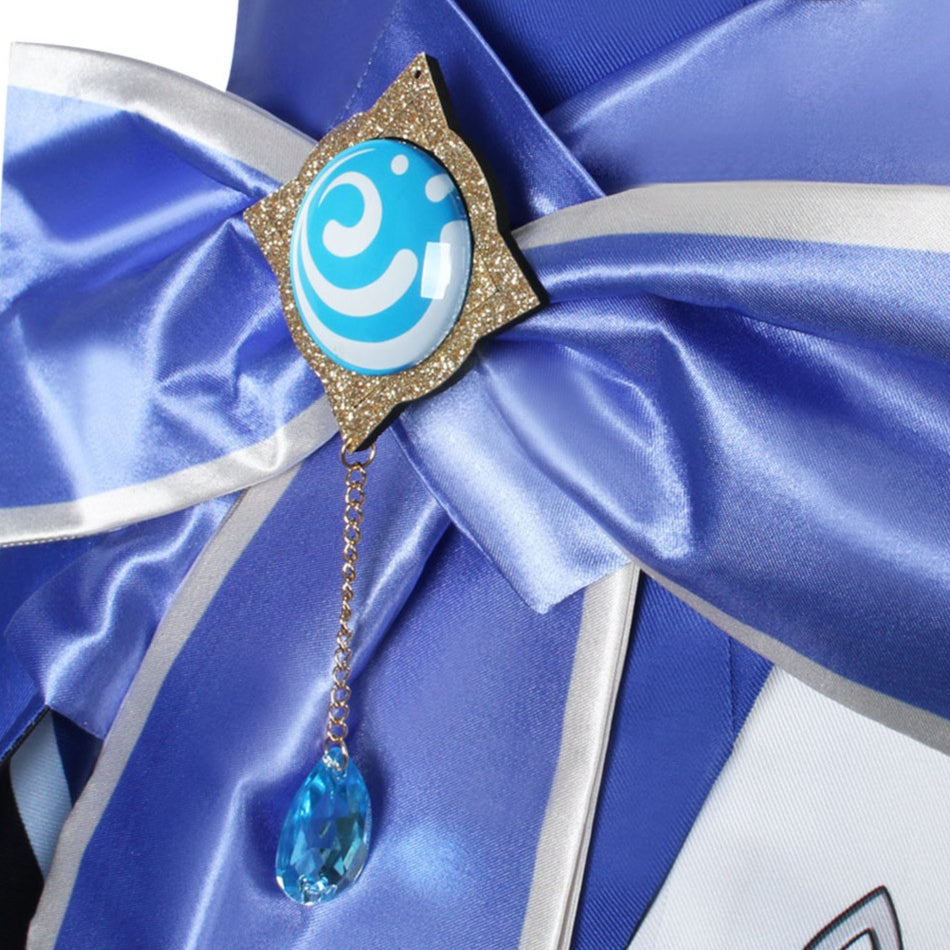 Genshin Impact Focalors Furina De Fontaine Hydro Archon Cosplay Costumes