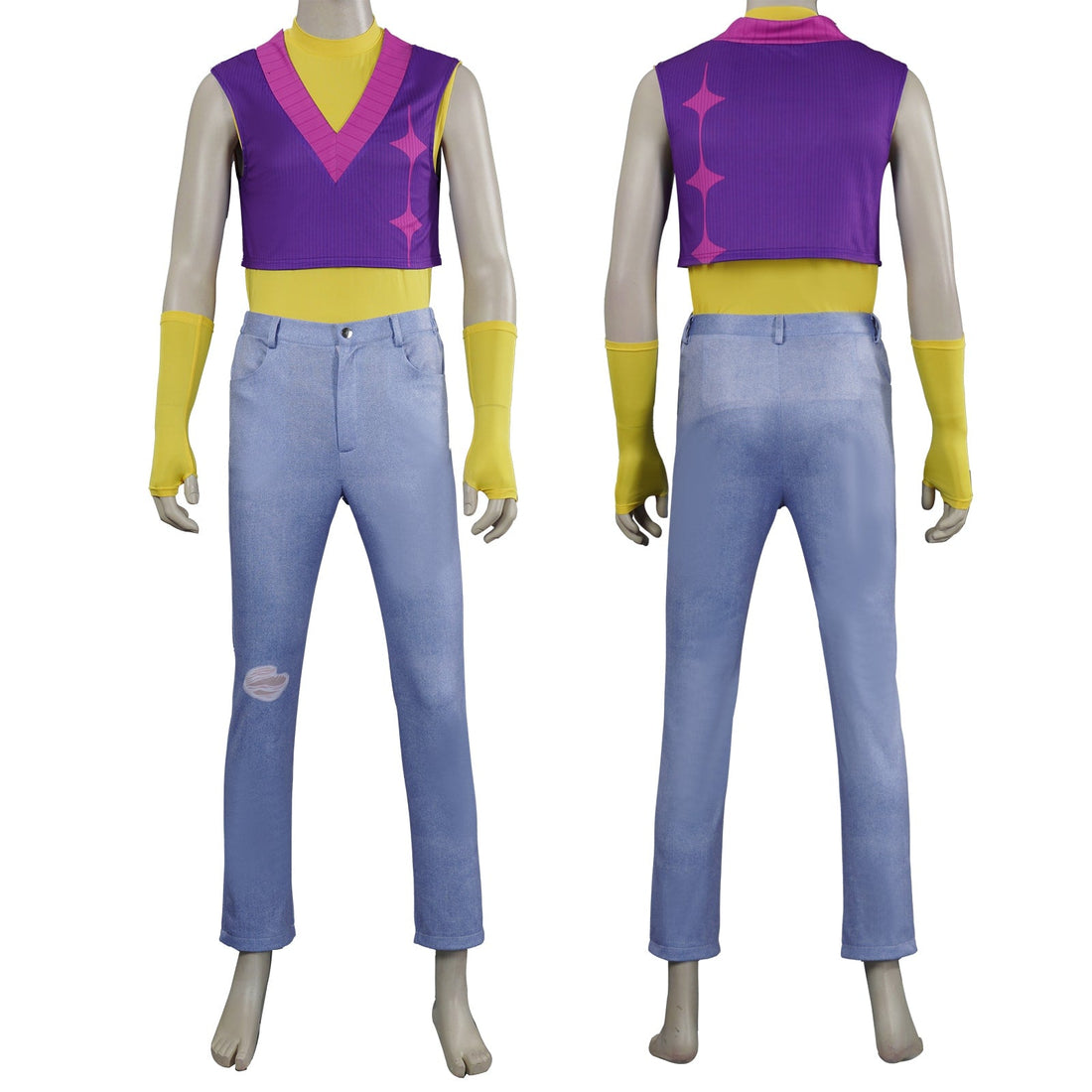 KPop Demon Hunters Saja Boys Jinu Abby Baby Mystery Romance Cosplay Costumes
