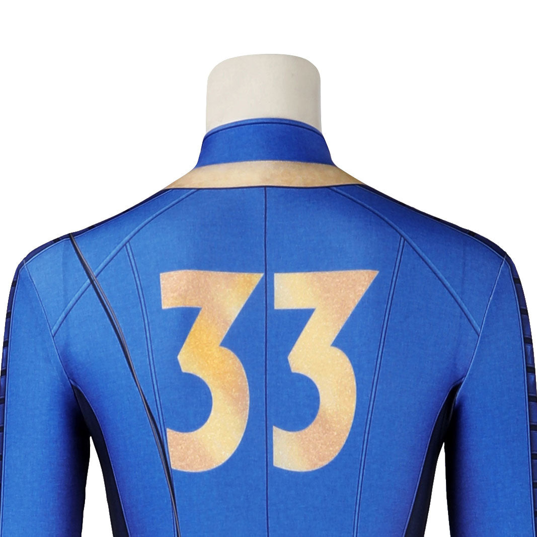 Fallout Vault No. 33 Season 1 Lucy Female Jumpsuit Costumes