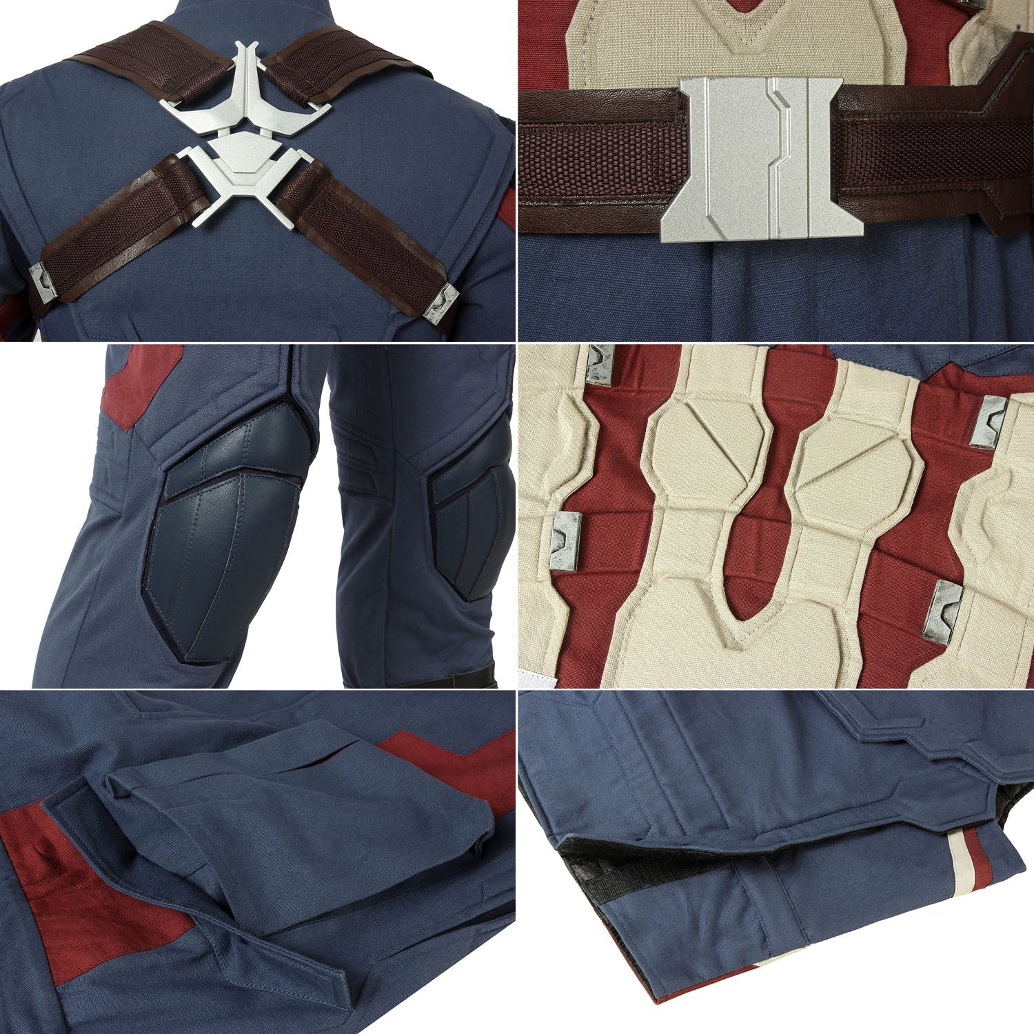 Avengers 4 Endgame Captain America Steve Rogers Leather Top Costumes