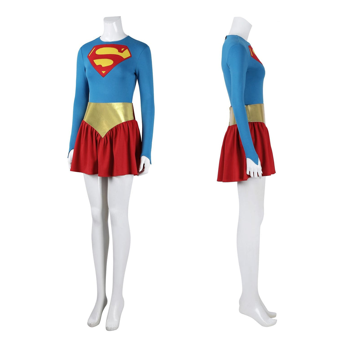 Supergirl Woman of Tomorrow Manga version Superman Cosplay Costumes