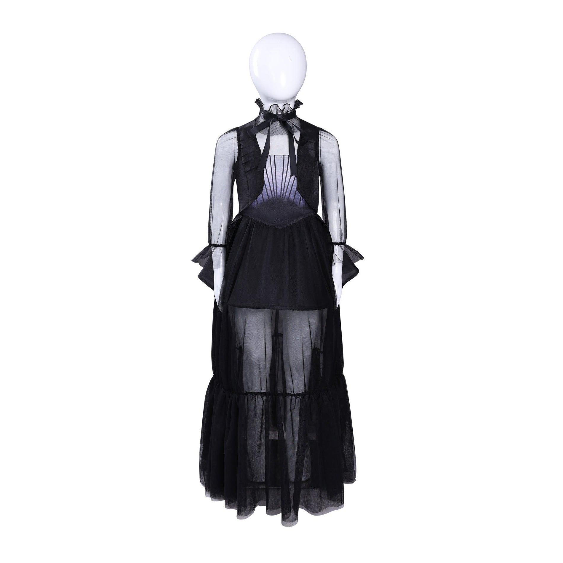 Wednesday Addams Season 2 Adult Kids Prom Dress Cosplay Costumes