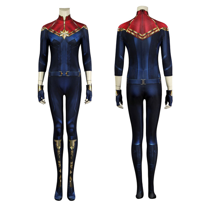 The Marvels Captain Marvel Carol Danvers Female Jumpsuit Costumes
