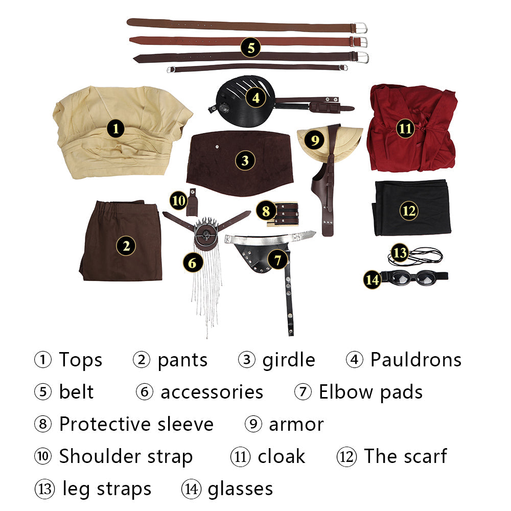 Furiosa A Mad Max Saga Furiosa Halloween Female Cosplay Costumes