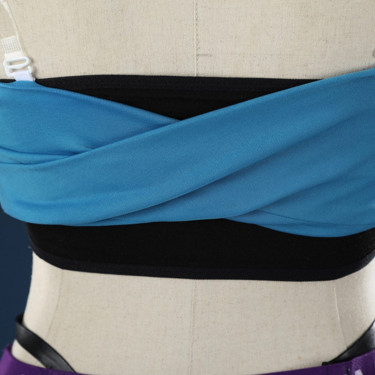 Overwatch 2 X LE SSERAFIM FEARLESS D.VA Blue Cosplay Costumes