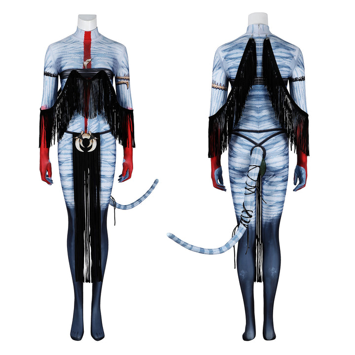 Avatar 3: Fire and Ash Varang Female Jumpsuit Cosplay Costumes