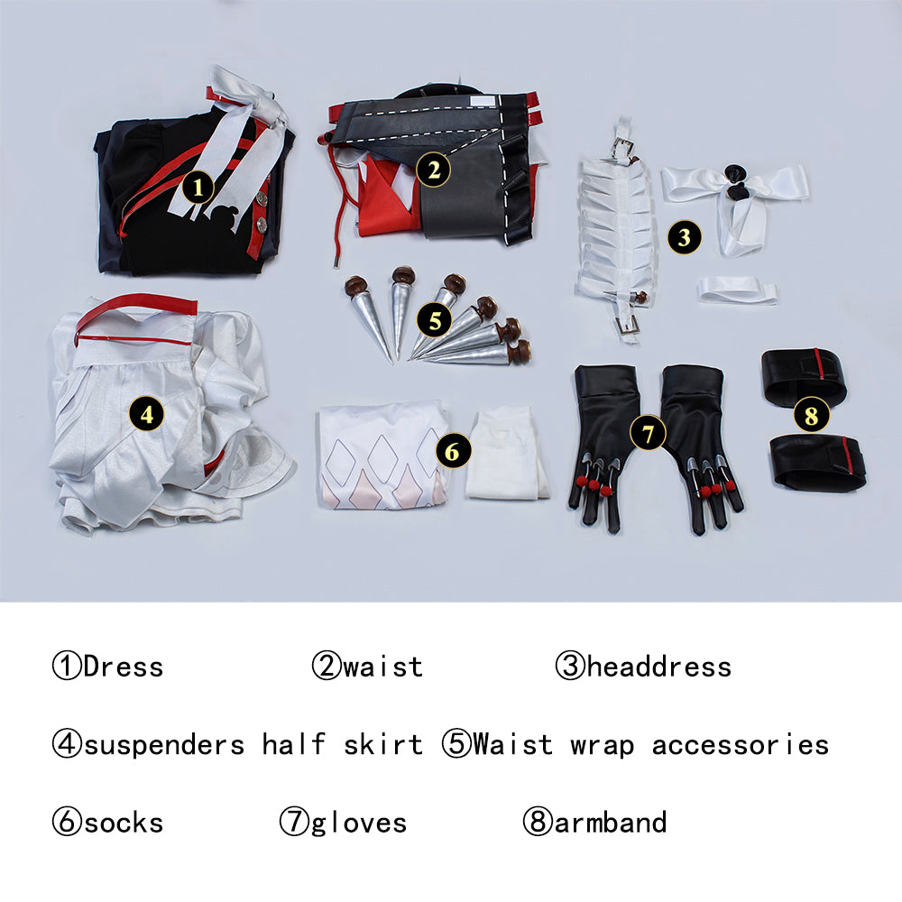 Zenless Zone Zero Alexandrina Sebastiane Rina Maid Cosplay Costumes