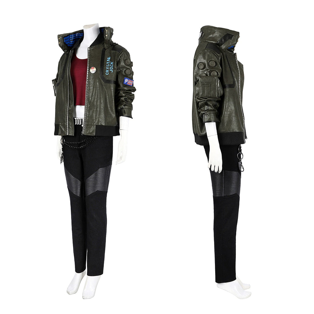 Cyberpunk 2077 V  Top Level Full Set Female Cosplay Costumes