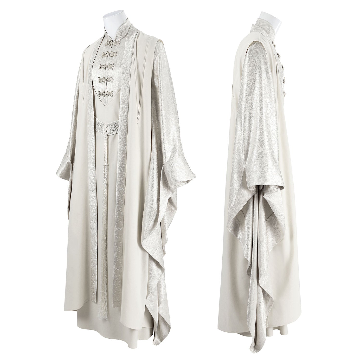 The Lord of The Rings The White Wizard Saruman Top Level Cosplay Costumes