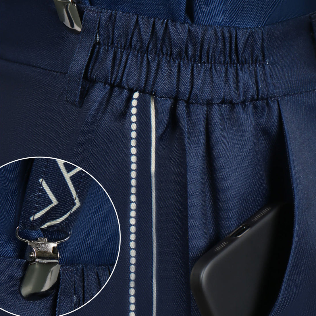 Wicked: For Good Prince Fiyero Navy Blue Suit Cosplay Costumes