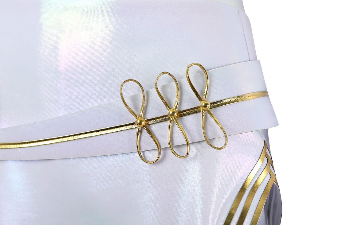 KPop Demon Hunters Mira White Stage Outfit Cosplay Costumes