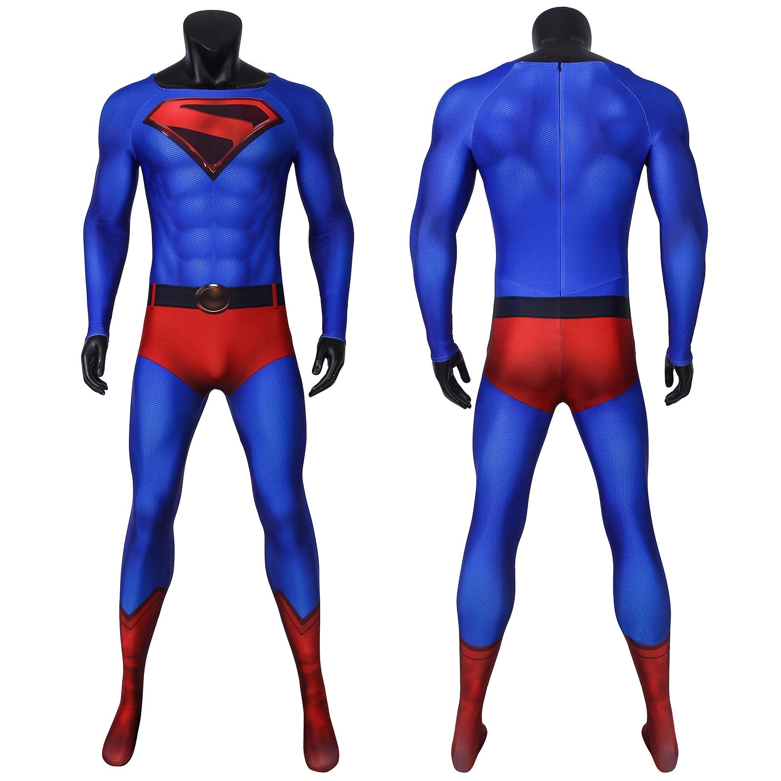 Crisis on Infinite Earths Superman Kal-El / Clark Kent Jumpsuit Costumes