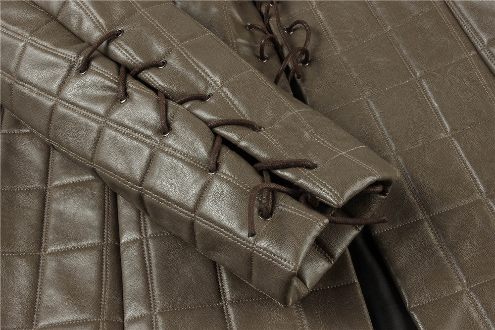 Game of Thrones Season 8 Jon Snow Male Leather Cosplay Costumes