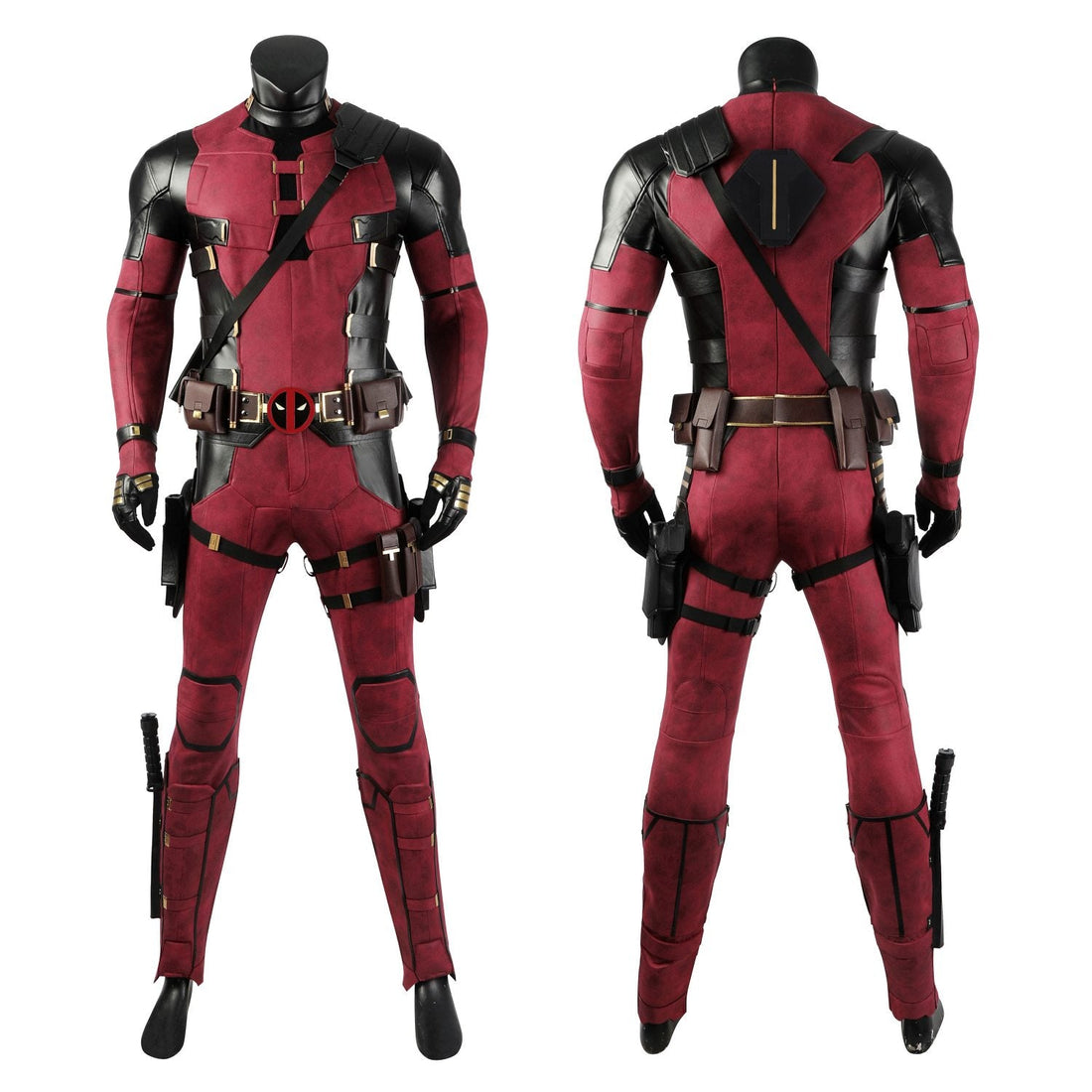 Deadpool 3 Deadpool & Friend Wade Wilson Male Top Cosplay Costumes