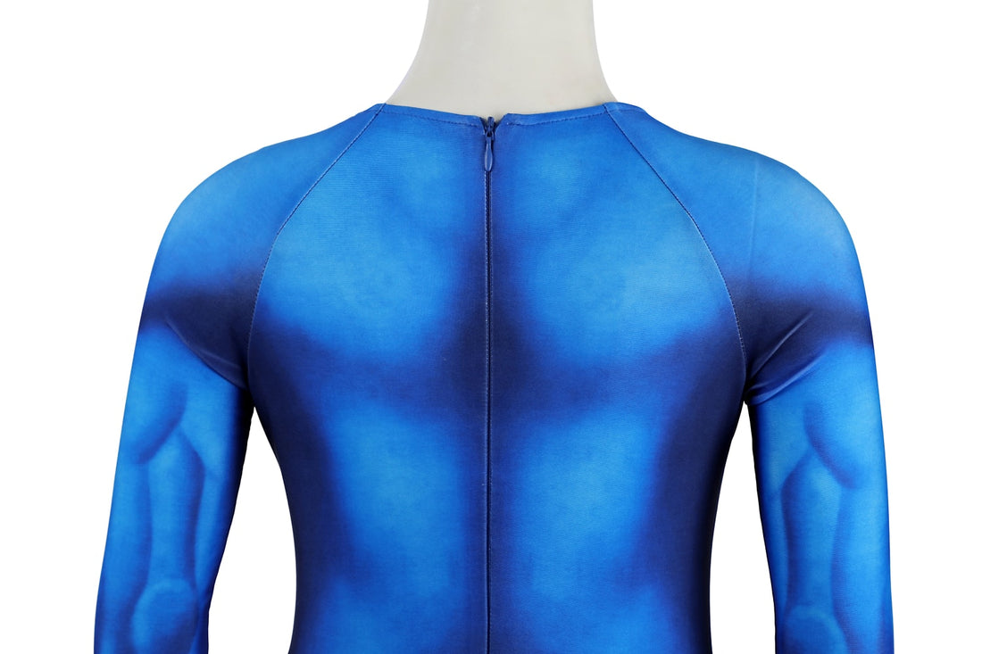 Superman 1978 Moive Christopher Reeve Kids Jumpsuit Cosplay Costumes